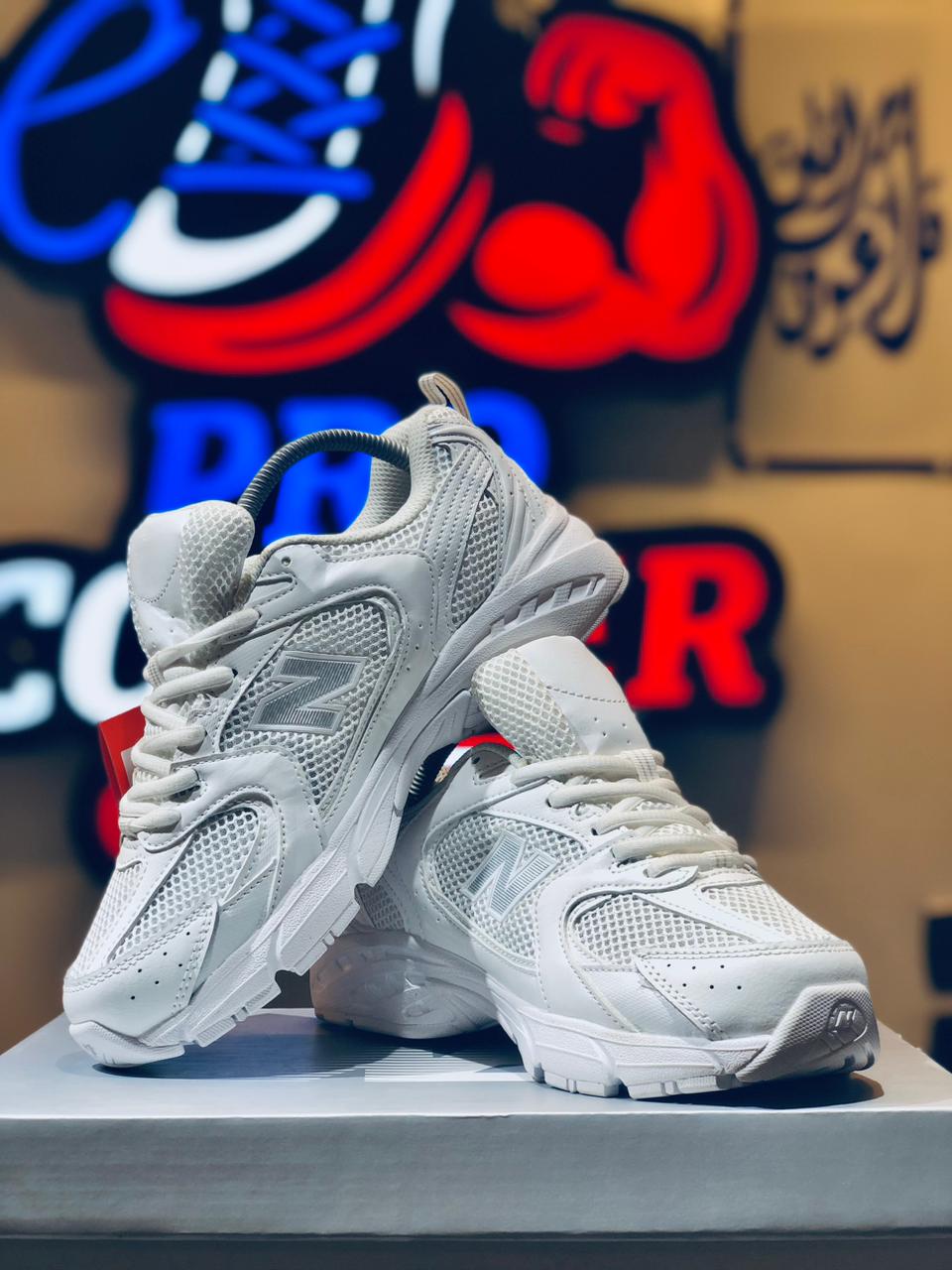 New Balance 327 - All White
